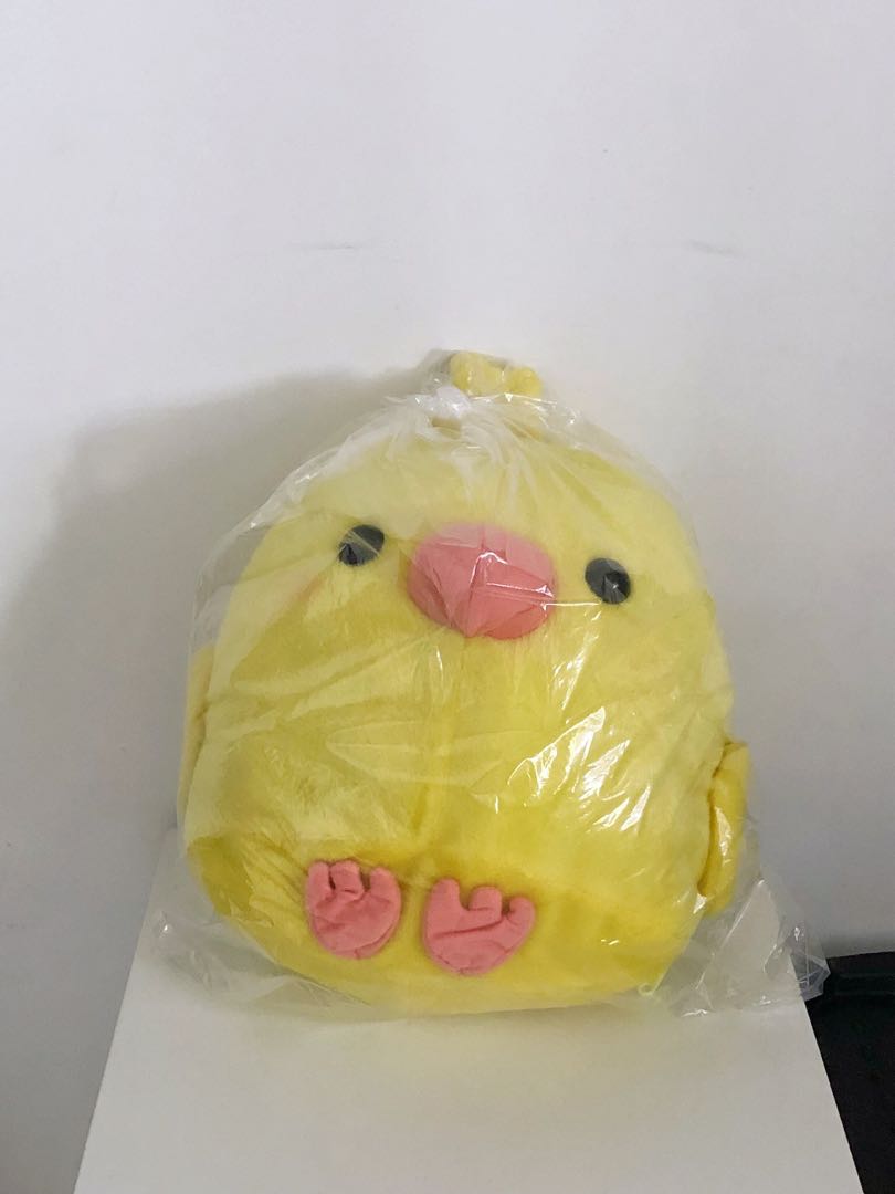 Kotori Tai Yellow Bird Plushie Reversible Into Egg Big Size Hobbies Toys Toys Games On Carousell