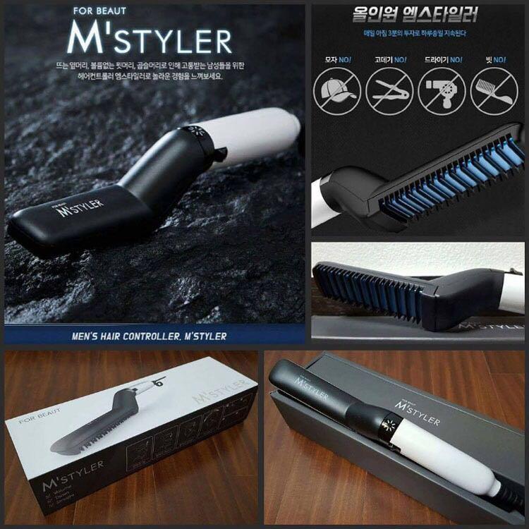 M Styler Men S Hair Curler Straightener Health Beauty Hair Care On Carousell