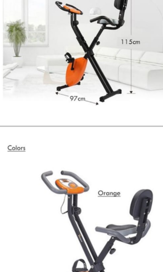 exercise bike with calorie counter