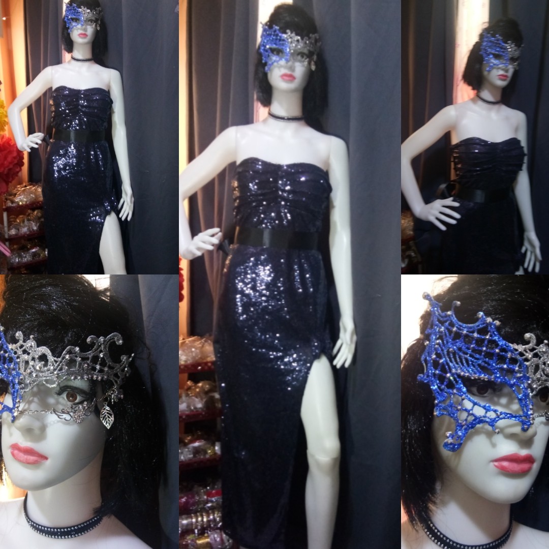 Dark Allure Custom Gothic Masquerade Ball Gown  auralynne