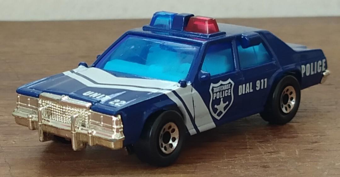 Matchbox ford ltd police car 1987 store
