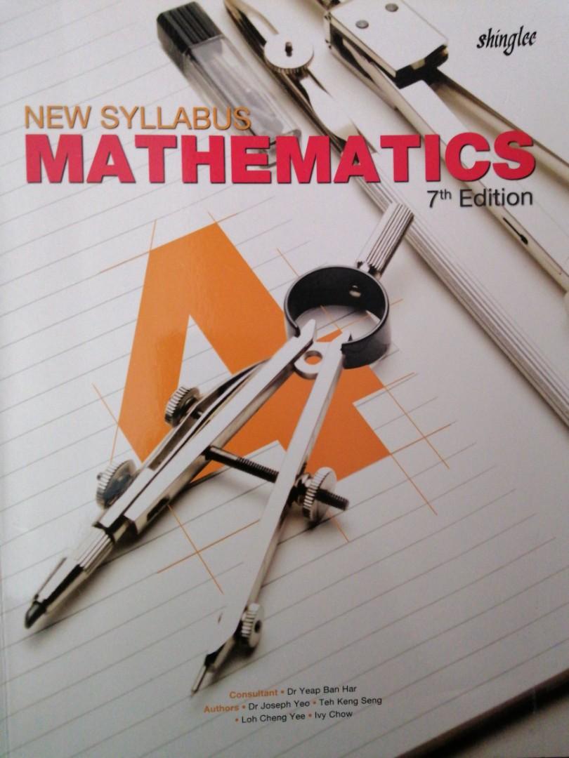 Mathematics Textbook Sec 4, Hobbies & Toys, Books & Magazines ...