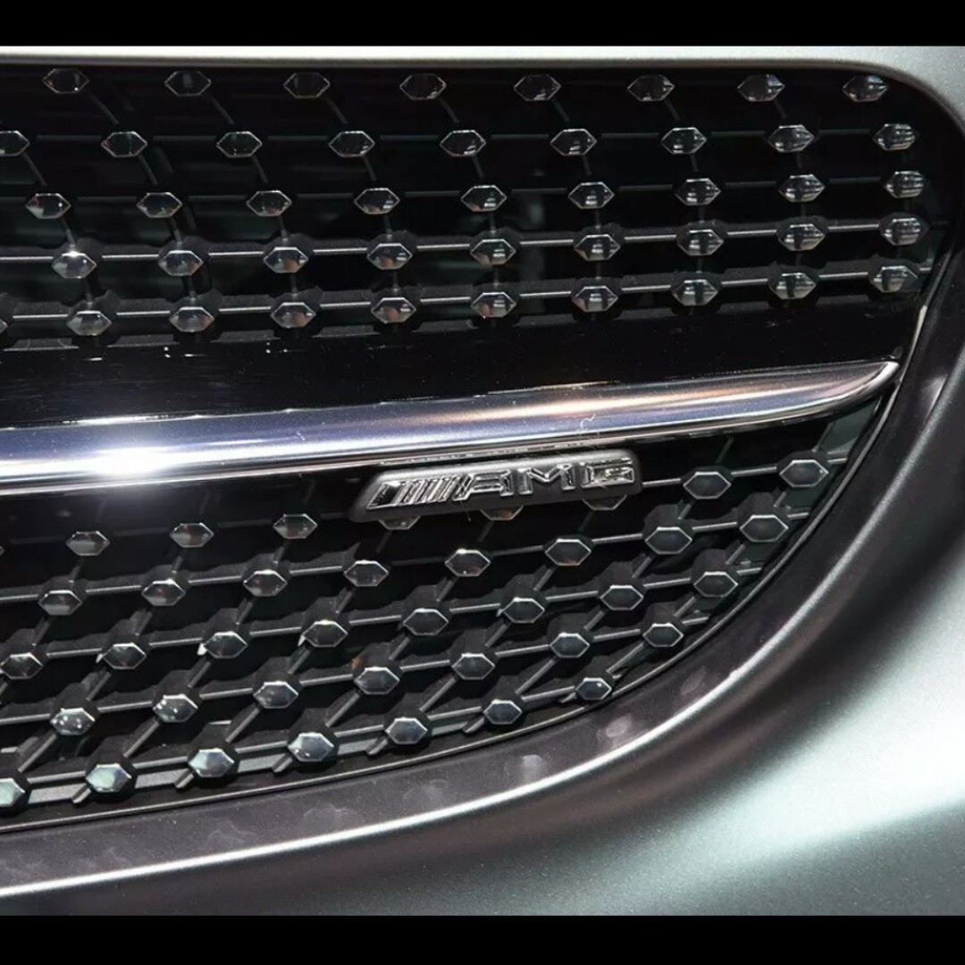 Mercedes Benz Amg Emblem Badge For Front Grille Car Accessories Accessories On Carousell
