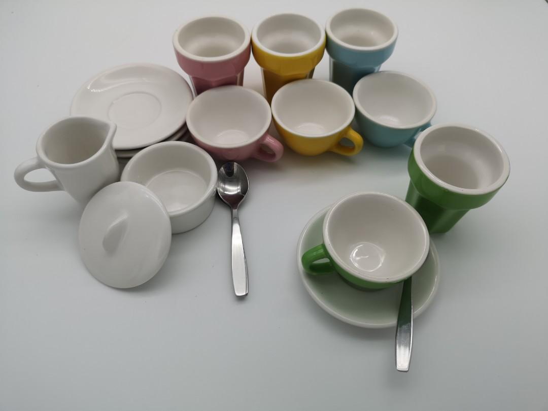 Mini Kitchen Set (Category: Other Kids Furniture) located in Singapore. Submitted by sadmilk (Listing ID 203332267, Image 1). Description: Mini kitchen set for kids :) There's ceramics, metal and plastic items. Bought them off iKEA. It has been kept for quite some time. The rest is fine except the fact that I have broke one of the ceramic plates in pic 2. But of course, it's not in the picture anymore😅 You can buy the items separately instead of