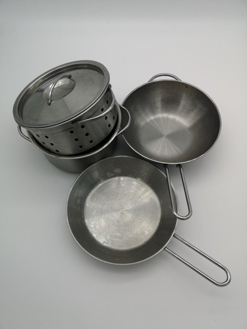 Mini Kitchen Set (Category: Other Kids Furniture) located in Singapore. Submitted by sadmilk (Listing ID 203332267, Image 3). Description: Mini kitchen set for kids :) There's ceramics, metal and plastic items. Bought them off iKEA. It has been kept for quite some time. The rest is fine except the fact that I have broke one of the ceramic plates in pic 2. But of course, it's not in the picture anymore😅 You can buy the items separately instead of