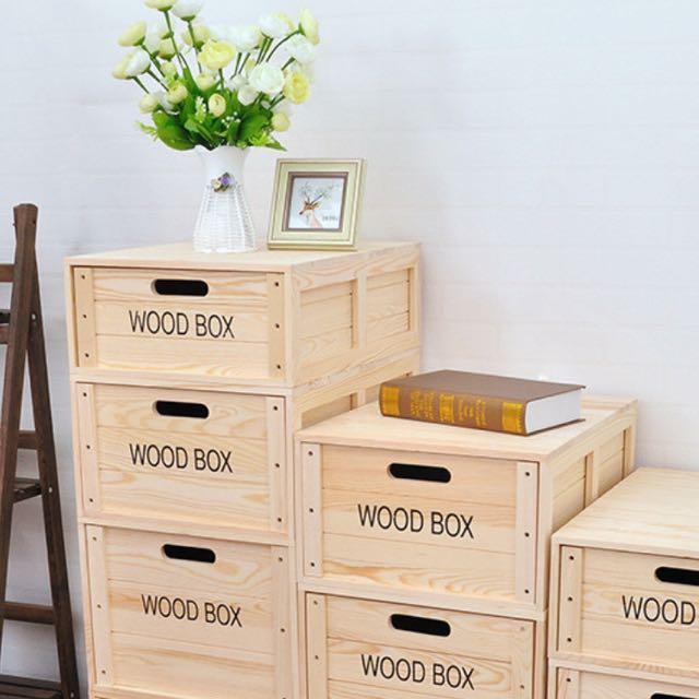 Modern Wooden Box Drawer!, Furniture & Home Living, Home Decor, Other