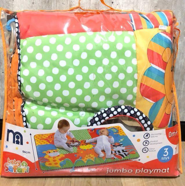 Mothercare Baby Safari Jumbo Playmat, Babies & Kids, Infant Playtime on Carousell
