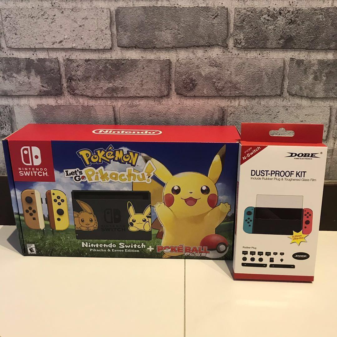 New Nintendo Switch Let S Go Pikachu Limited Edition Super Game Kit Bundle Local Set Toys Games Video Gaming Consoles On Carousell New Nintendo Switch Let S Go Pikachu Limited Edition Super Game Kit Bundle Local Set Toys Games Video Gaming Consoles On Carousell