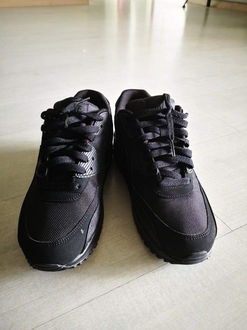 nike air max 90 triple black