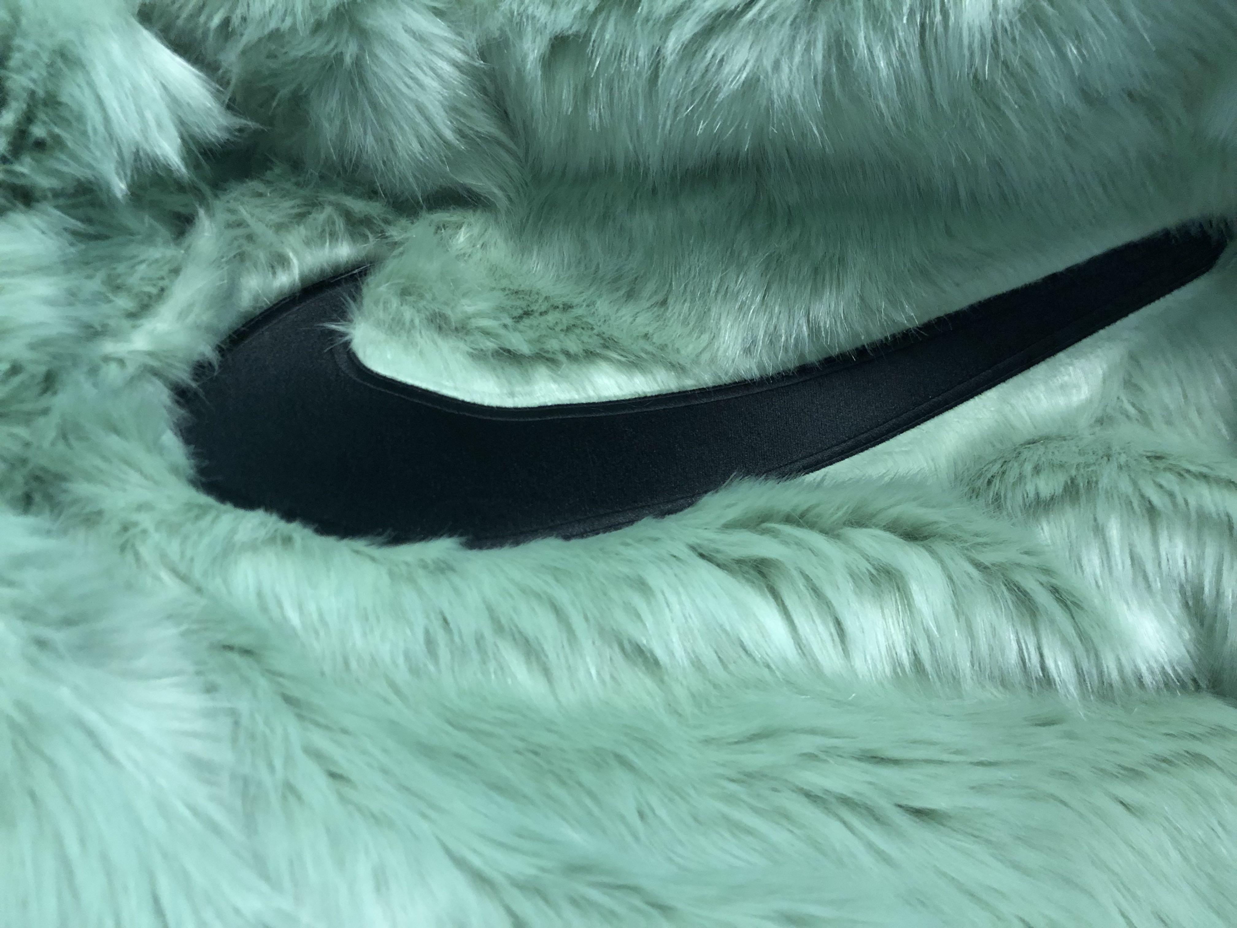 Nike x ambush women's reversible faux deals fur coat
