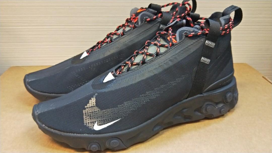 nike react runner wr ispa black