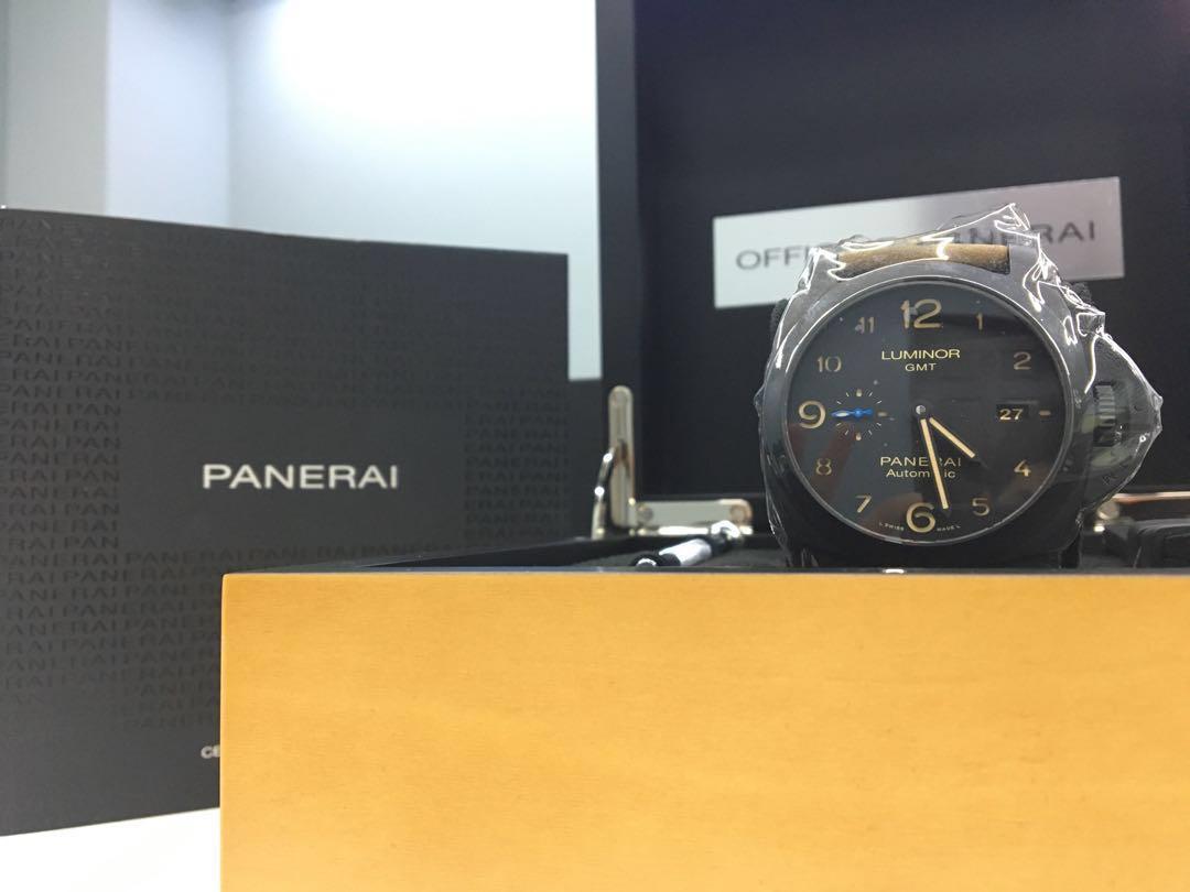 Panerai Luminor 1950 3 Days GMT Automatic Ceramica PAM 1441 Full