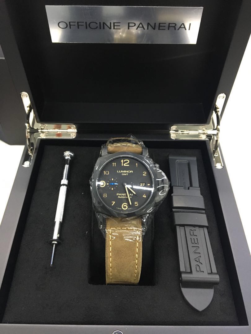 Panerai luminor 1950 3 days gmt automatic ceramica on sale