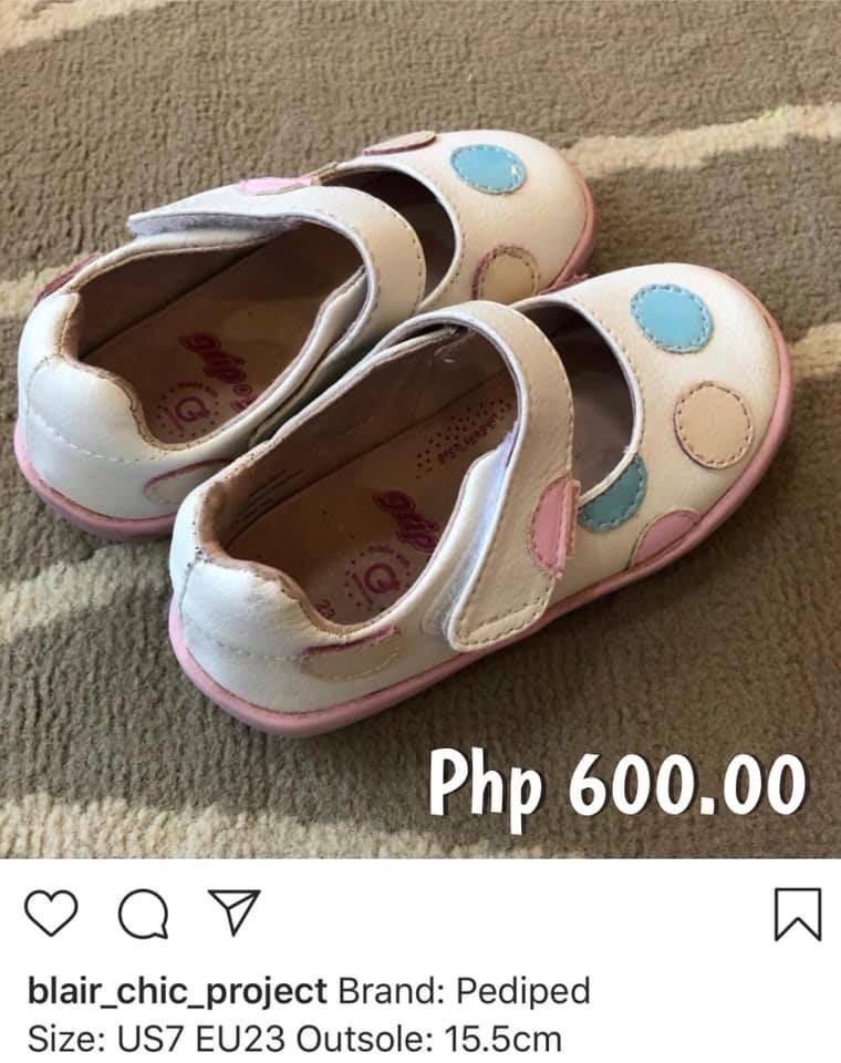 Pediped preloved girl's shoes, Babies 