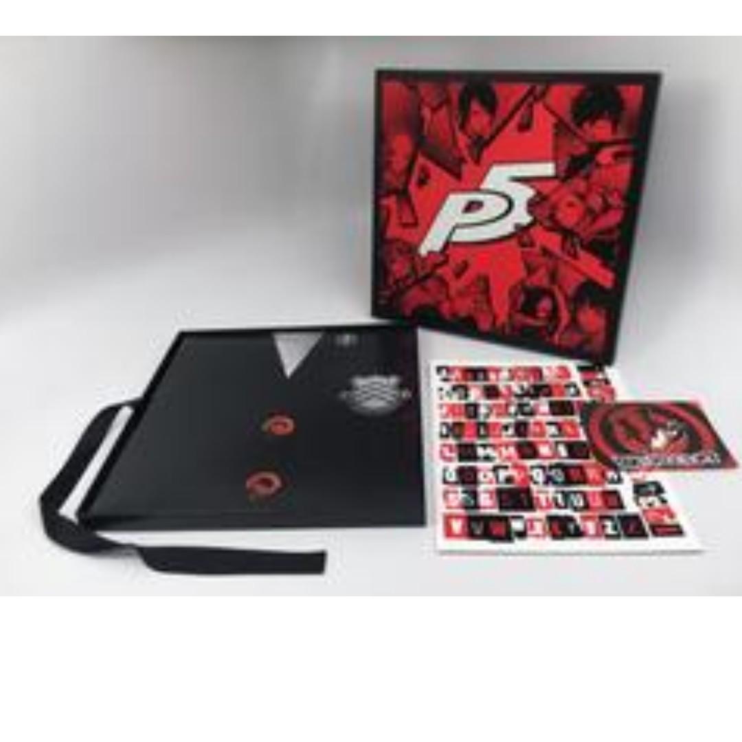 Persona 5 Vinyl Soundtrack - The Essential Edition 4xLP, Hobbies