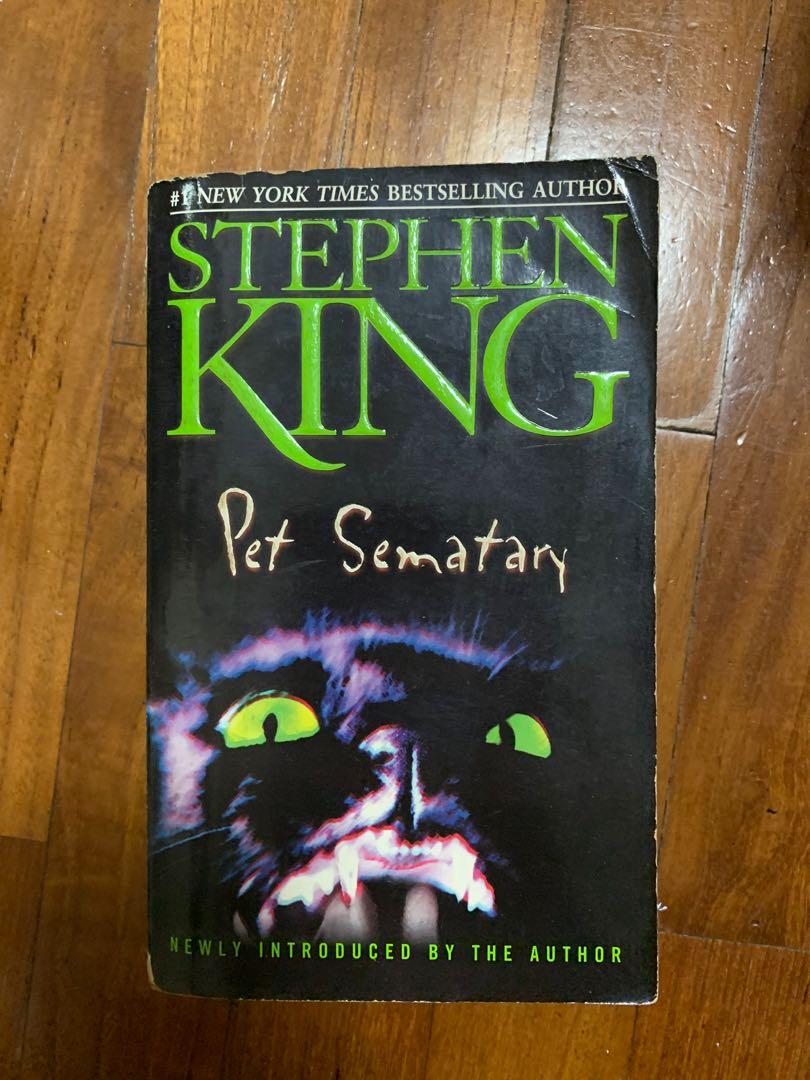 Pet Sematary Stephen King Books Stationery Fiction On Carousell