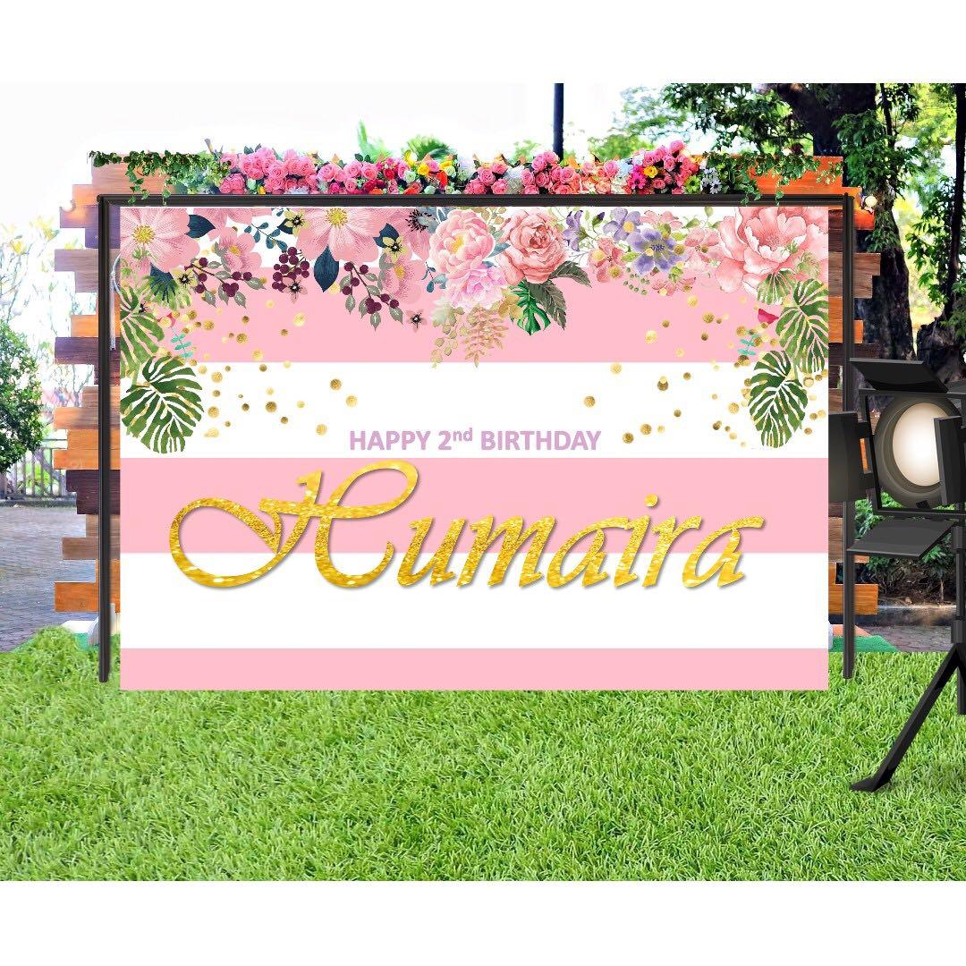 Photobooth Banner Backdrop Event Party Personal Custom Order