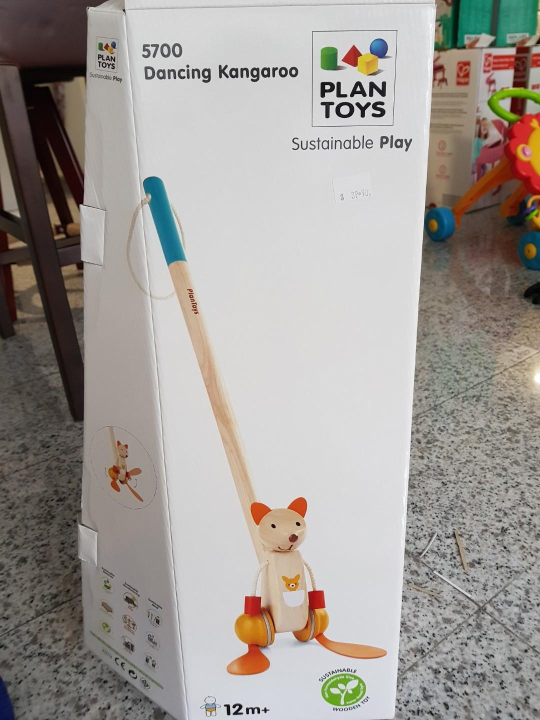 plan toys dancing kangaroo