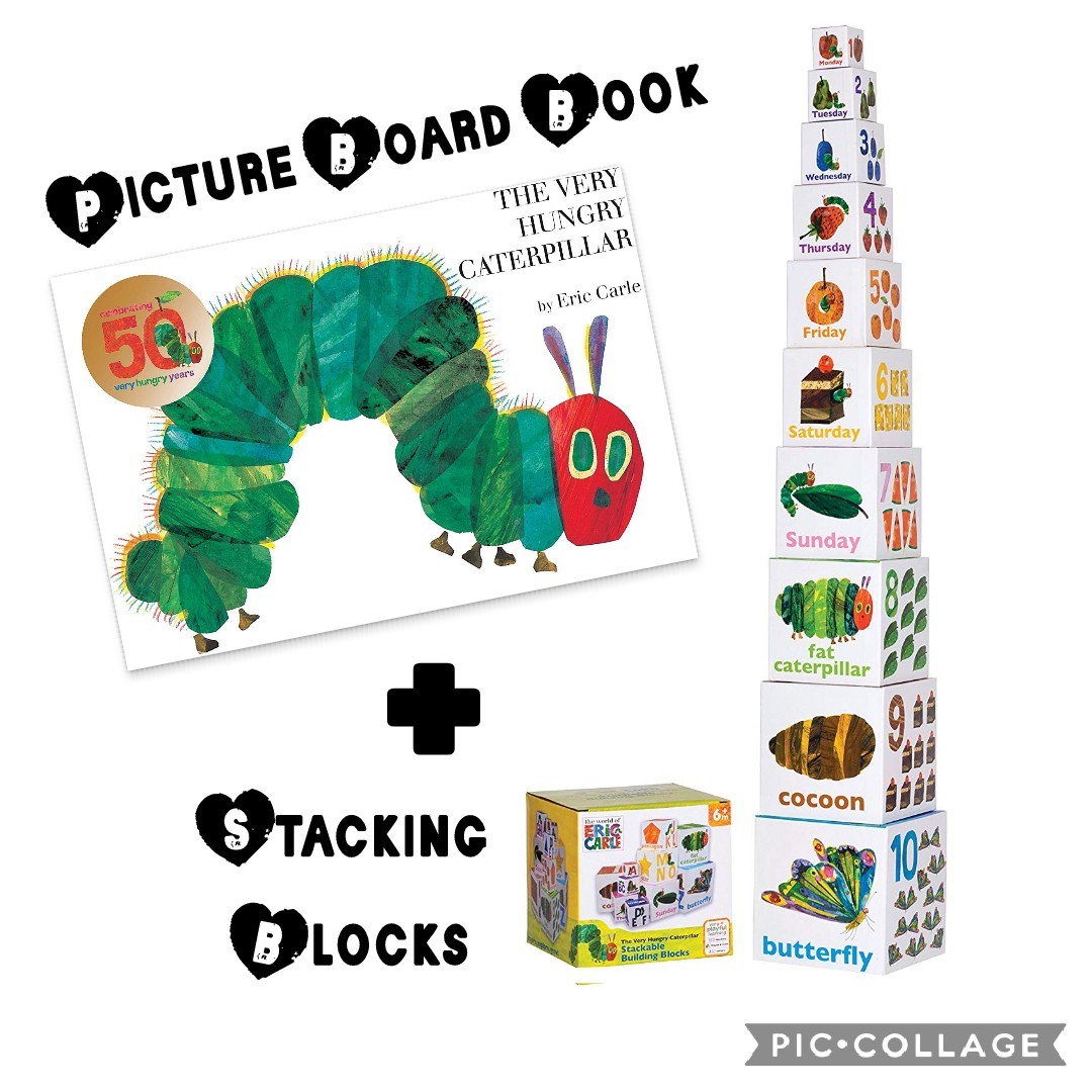 hungry caterpillar stacking blocks