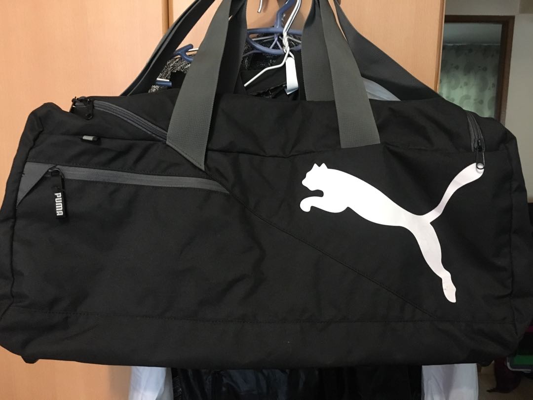 puma large duffle backpack