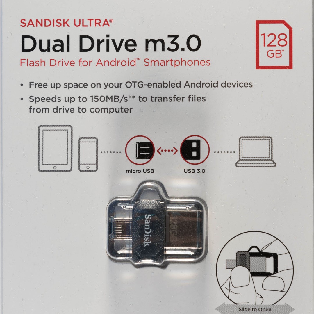 Sandisk Ultra Dual Drive M3 0 128 Gb Electronics Computer Parts Accessories On Carousell
