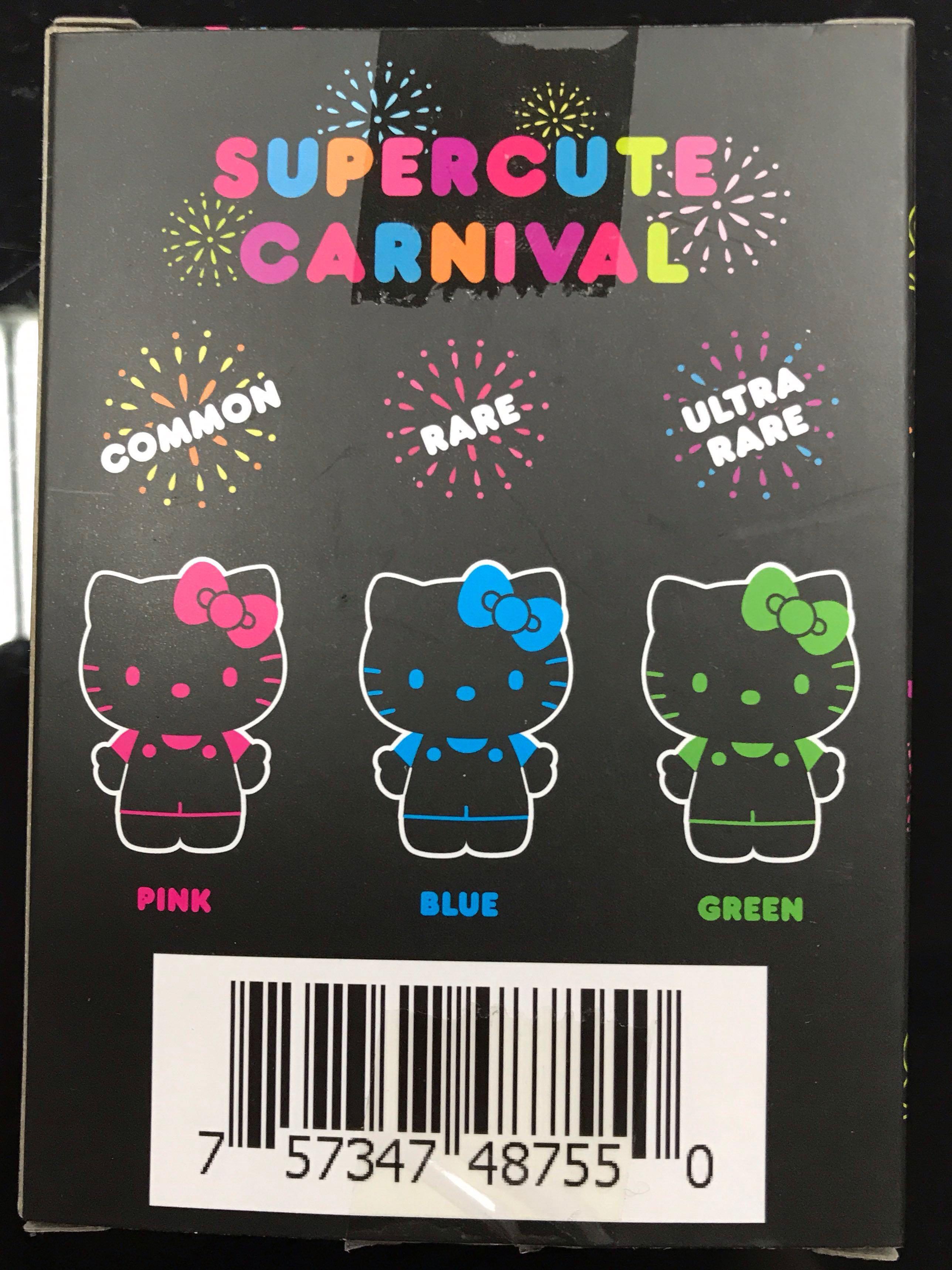 Sanrio Loot Crate Hello Kitty Super Cute Carnival Neon Pink Figure Hobbies Toys Toys Games On Carousell