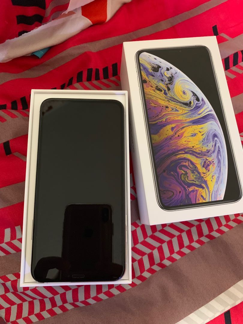 Slightly Used Iphone Xs Max Silver 256gb Mobile Phones Tablets Others On Carousell
