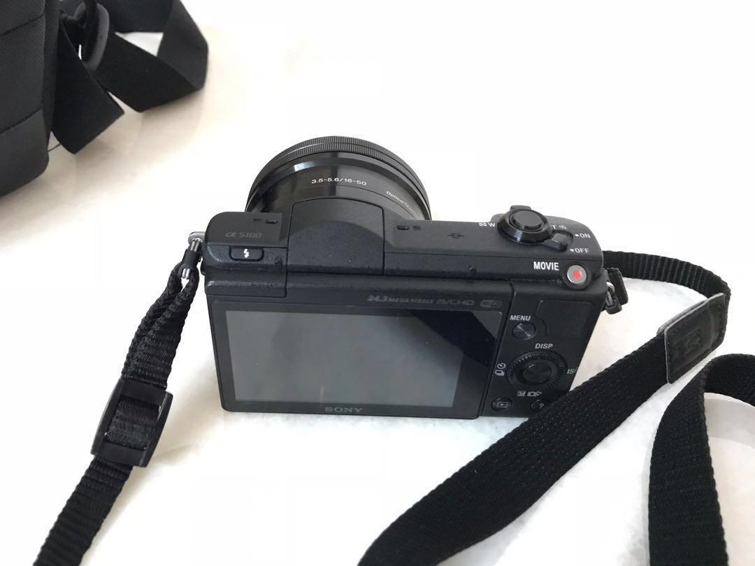 Sony a5100 DSLR Camera with Lens, Photography, Cameras on Carousell