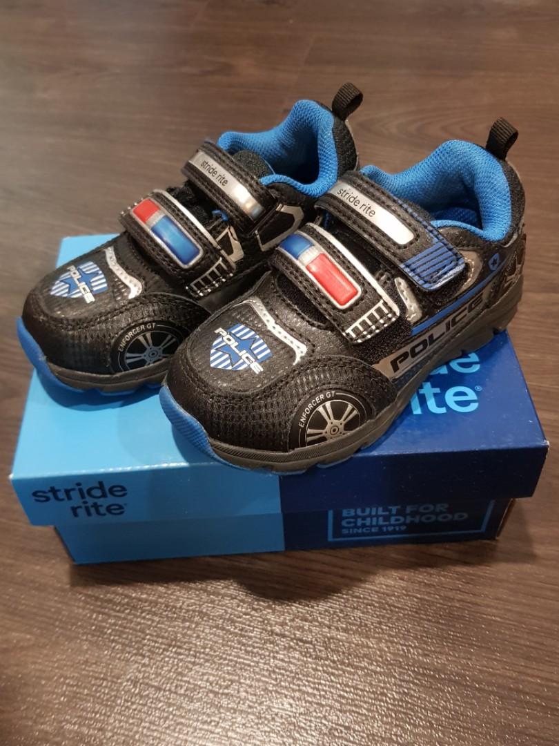 Stride rite vroomz police car sneaker on sale