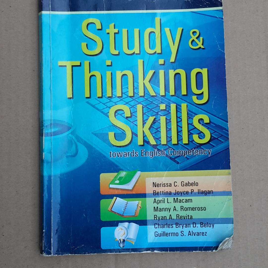study and thinking skills in english