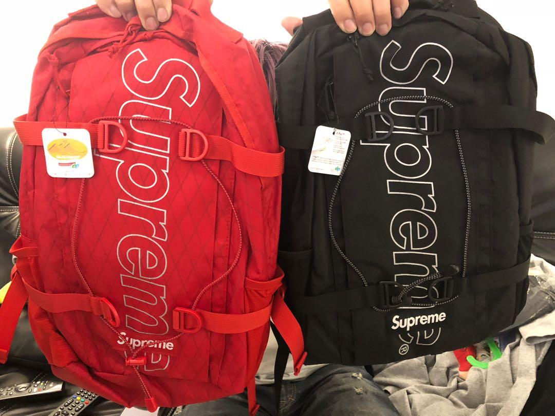 Supreme Backpack SS17 Real Vs FAKE!!! Unpackaging