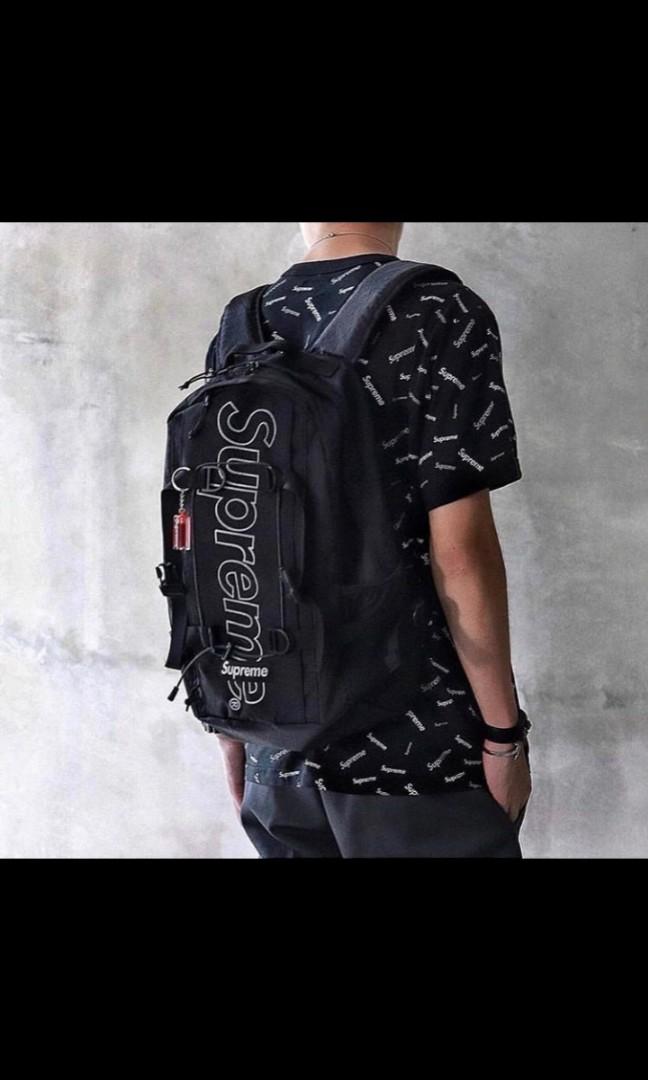 Supreme FW18 Backpack Review and Sizing!! 