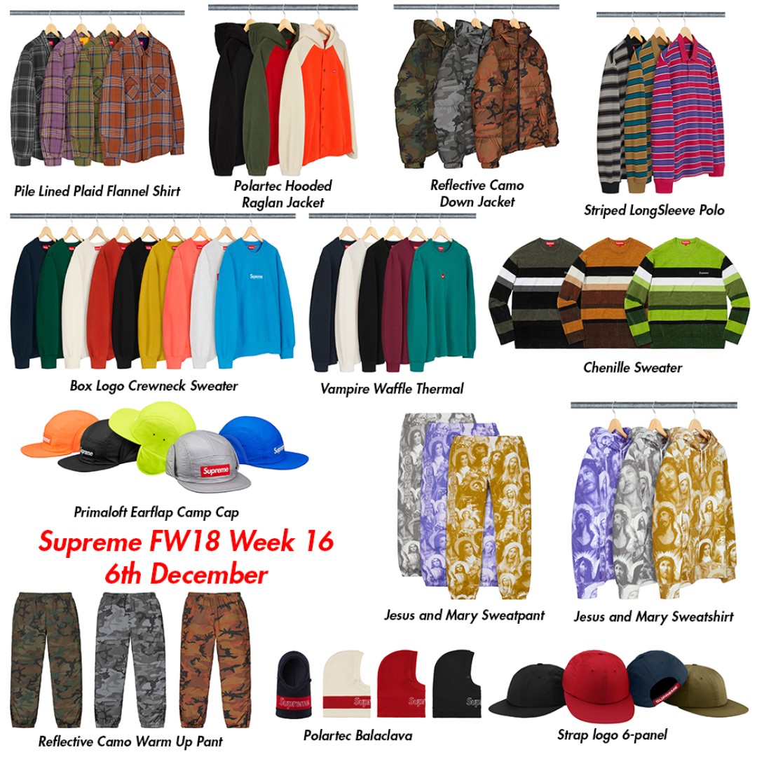 Supreme fw18 shop week 16