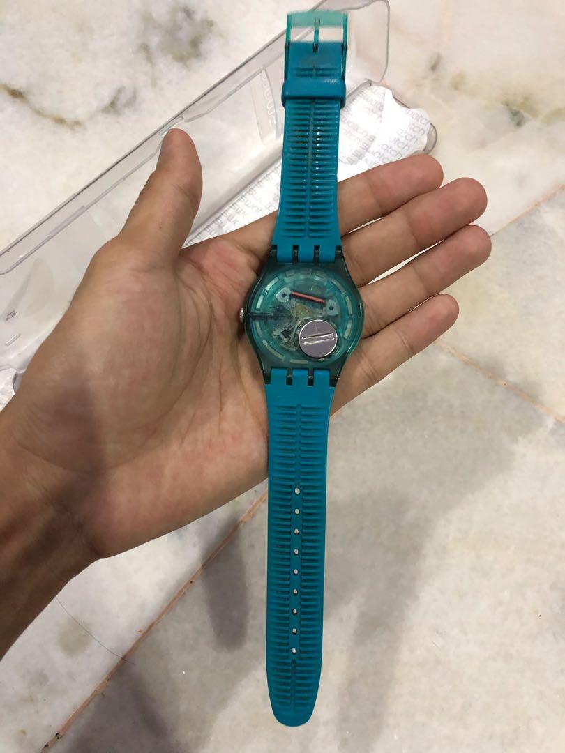 Swatch Plastic - NewGent ASUOL700 SUOL700 Turquoise Rebel Strap