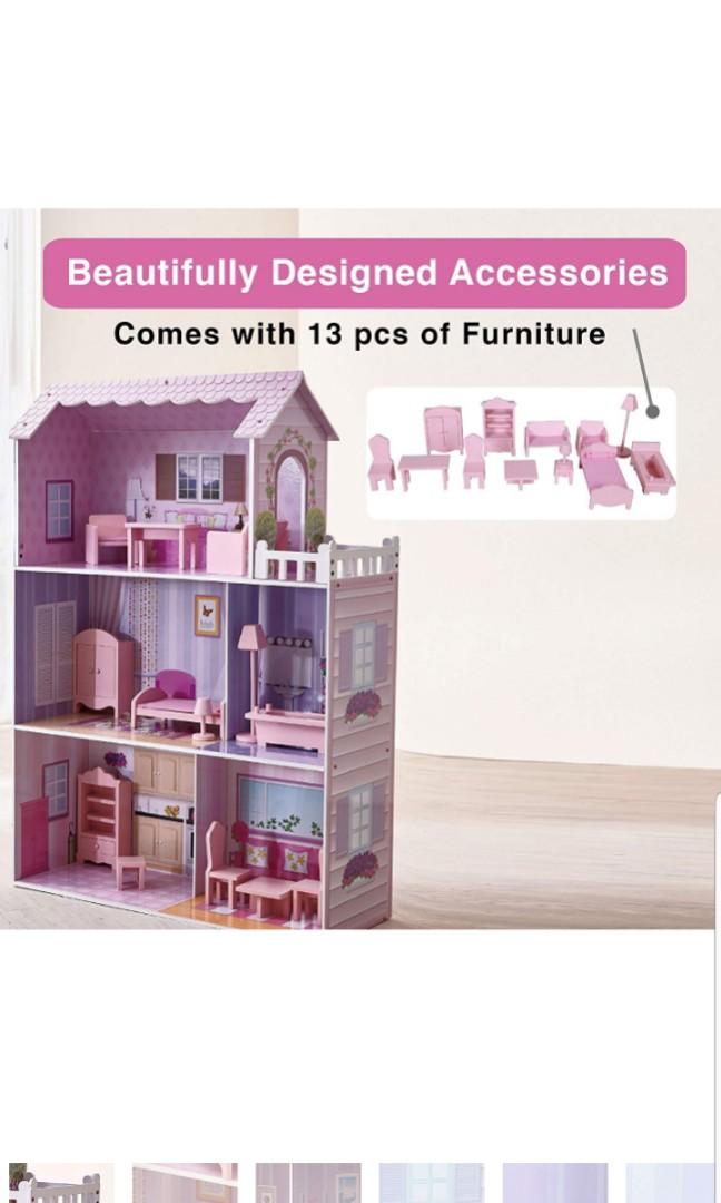 teamson fancy mansion dollhouse