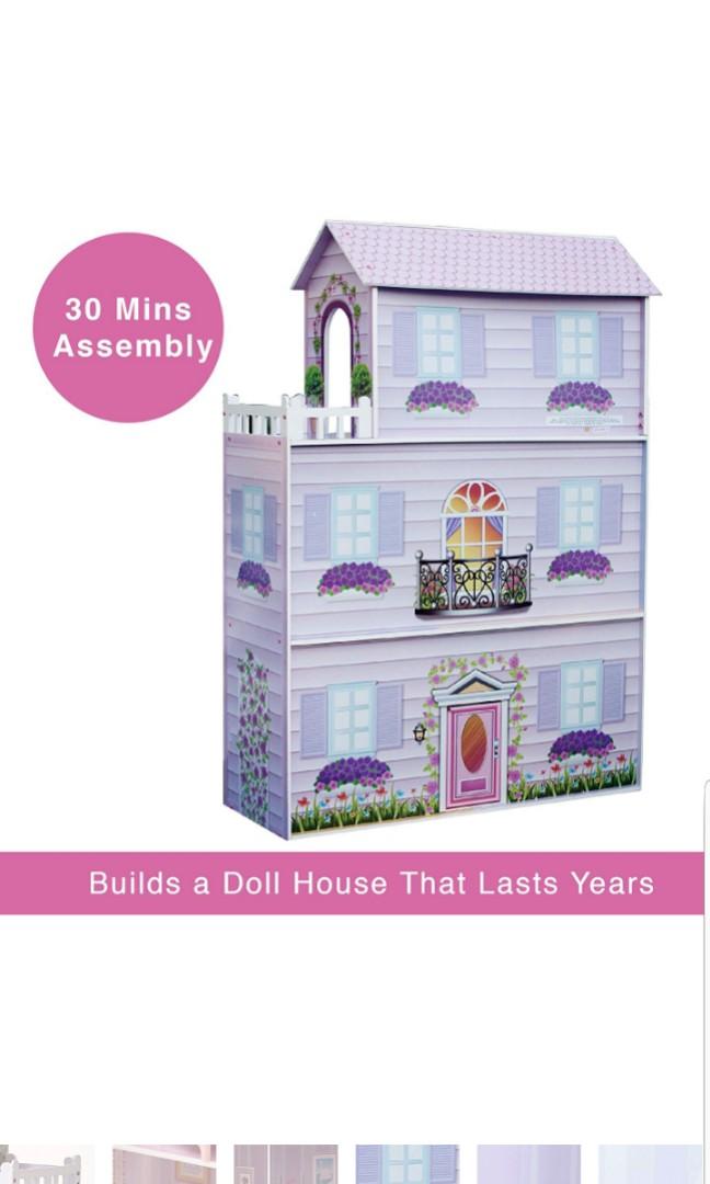 teamson fancy mansion dollhouse