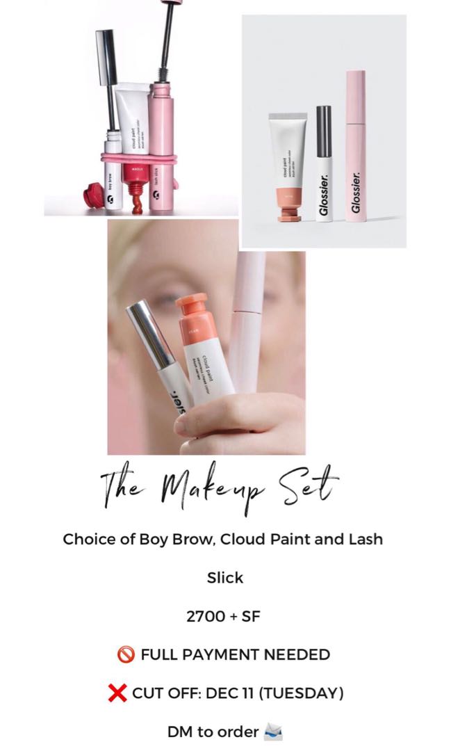 The Makeup Set by Glossier, Beauty & Personal Care, Face, Makeup on