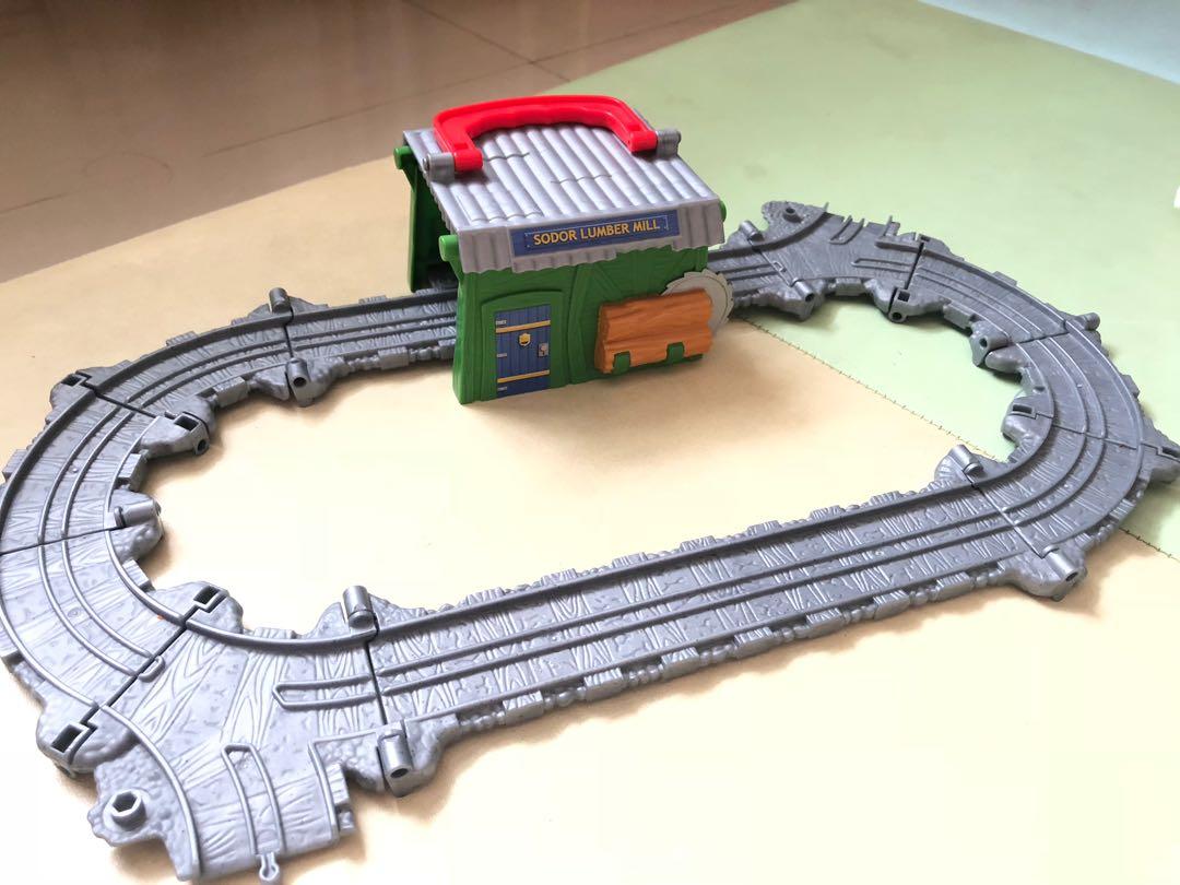 thomas and train track