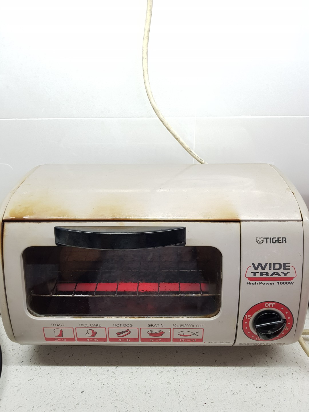 Tiger oven toaster, TV & Home Appliances, Kitchen Appliances, Ovens