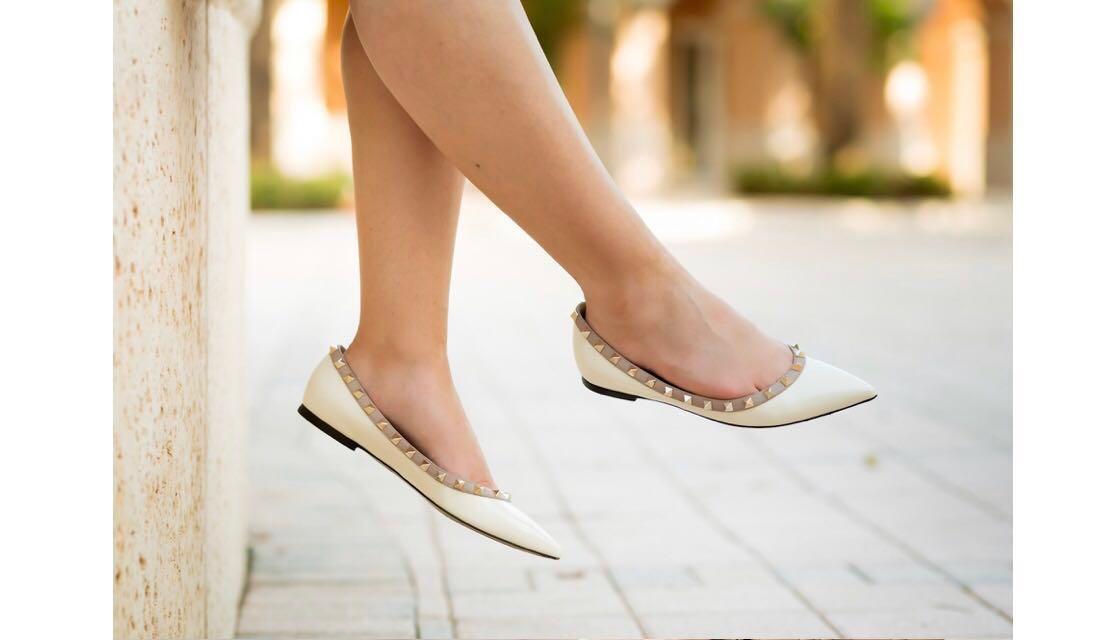 Studded Flats Online Sale, UP TO 64% OFF
