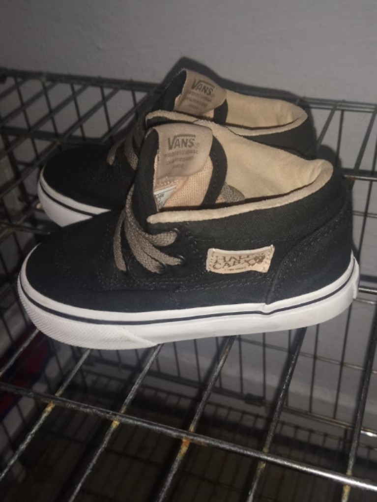 Vans half cab toddler on sale