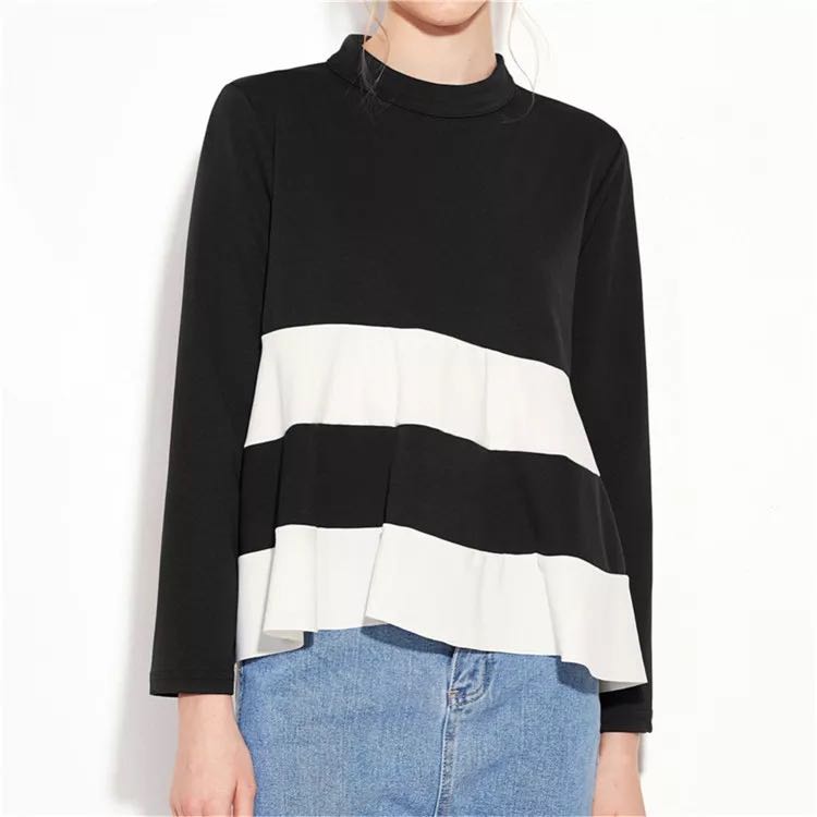 womens tops with ruffle sleeves