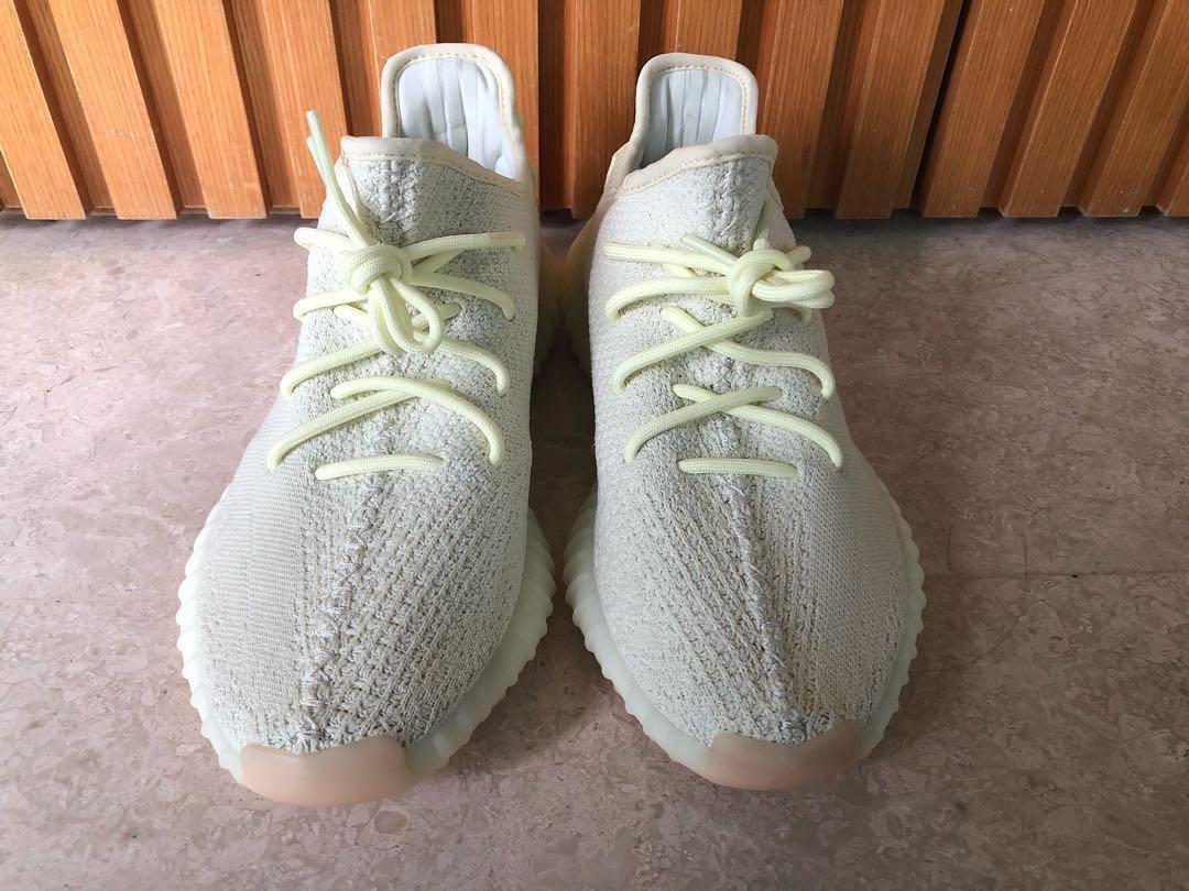 Yeezy Butter 350 V2 Boost Men s Fashion Footwear Sneakers on Carousell