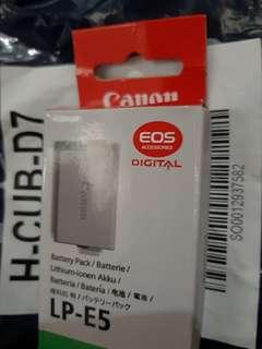 Lp E5 Canon Battery  (Brand new)