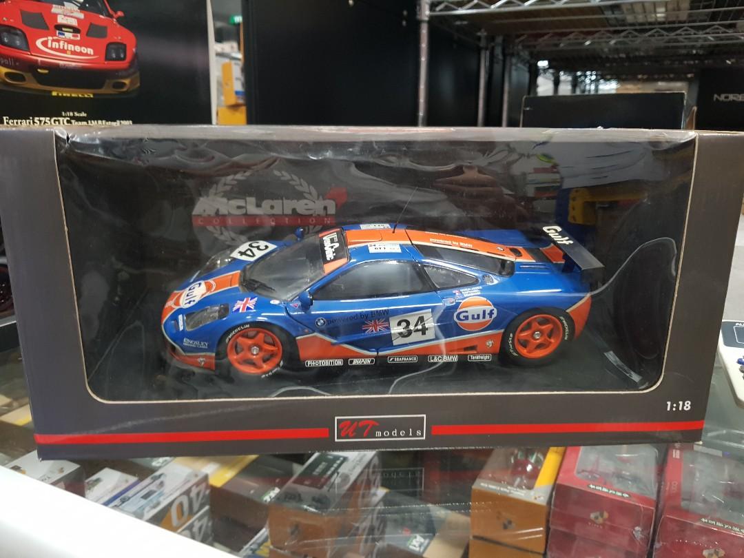 1 18 Ut Mclaren F1 Gtr Lemans 1996 Gtc Gulf Toys Games Others