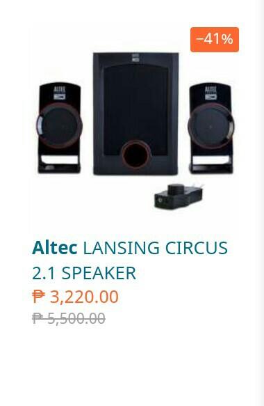 Altec hotsell lansing circus