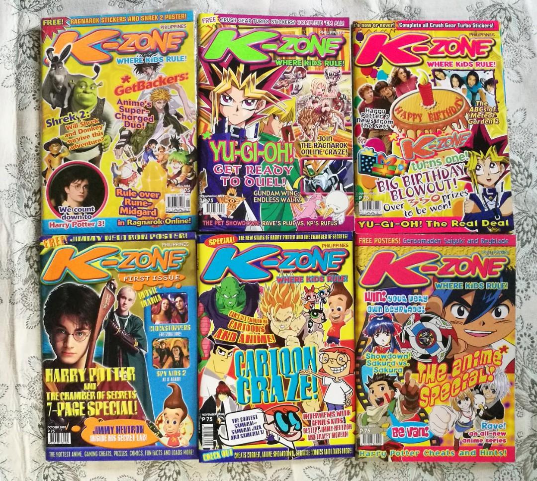 Assorted K Zone Magazines Hobbies Toys Books Magazines Magazines On Carousell
