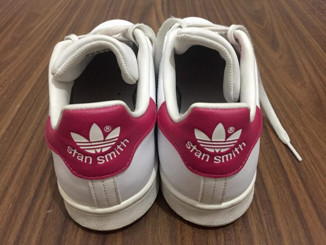 Stan smith shop pink tab
