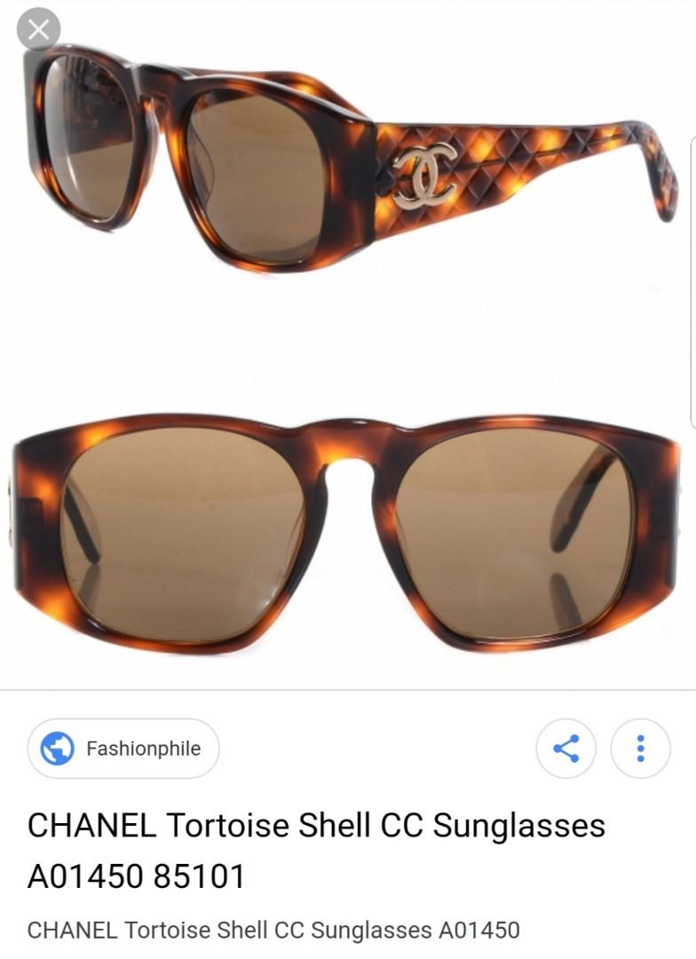 Authentic Chanel Tortoise shell Sunglasses from 15k photo view 9