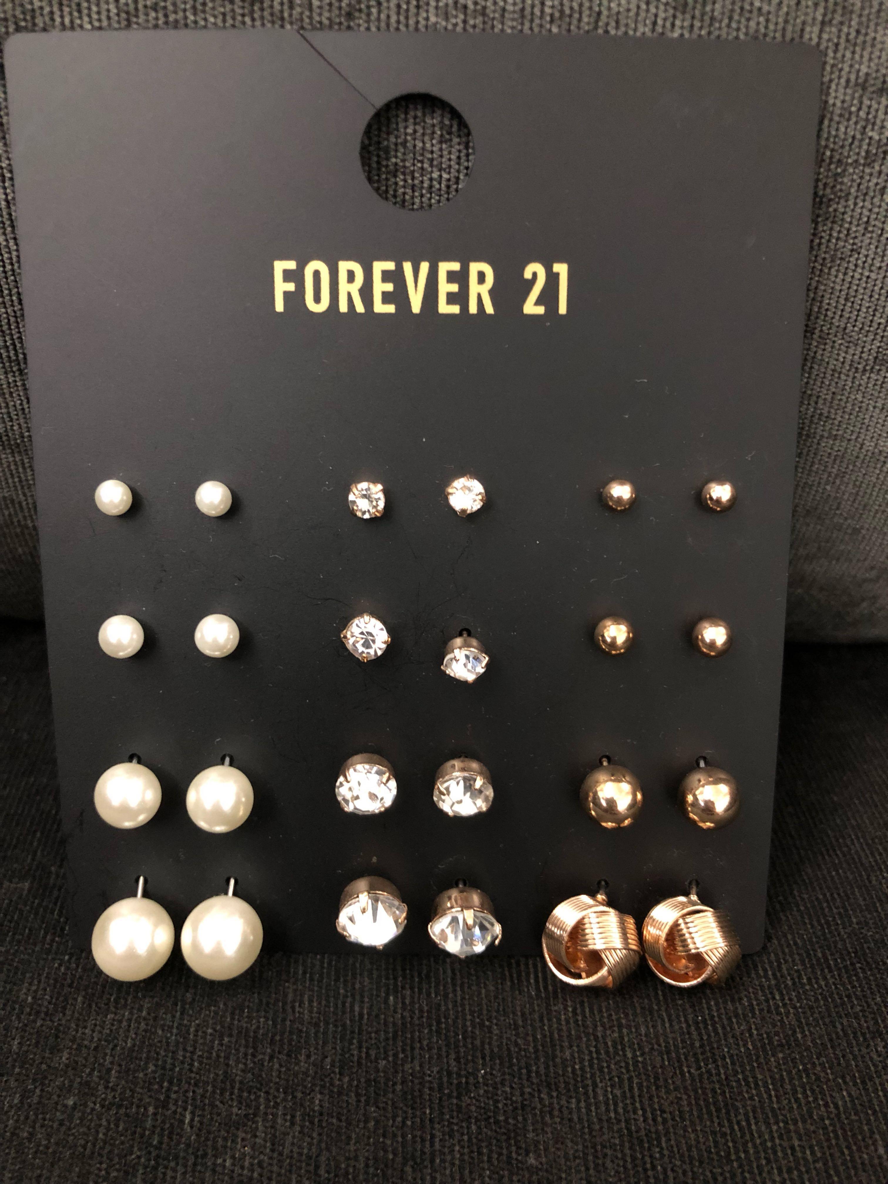 Forever 21 earrings set on sale